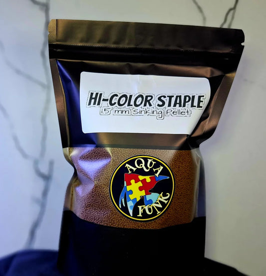HI-COLOR STAPLE-1.5 mm Sinking Pellet [1LB]